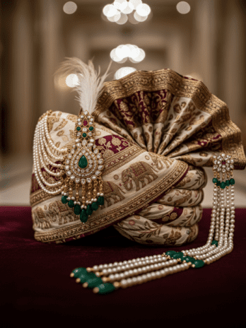 Gold Pagadi Groom