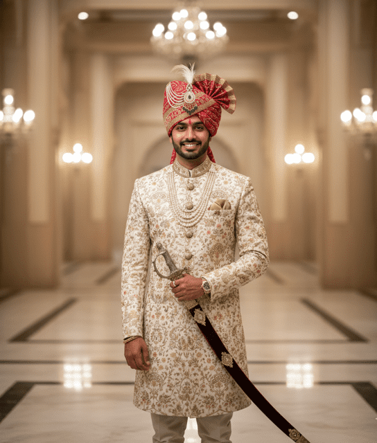 Traditional Grooms Clothes - Gujarat