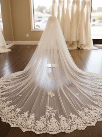 Veil for Wedding Gown Lace