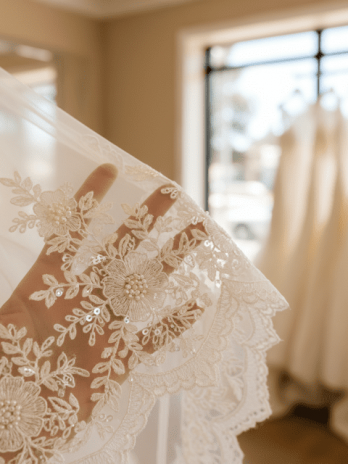 Veil for Wedding Gown Lace